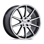 20x9 TSW TW004 Canard Gloss Black W/ Machined Face Wheel 5x112 (20mm)