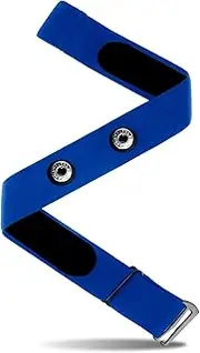 Heart Rate Monitor Chest Strap Replacement for Polar H10 H9 H7, Adjustable HRM Soft Strap Compatible With Polar Heart Rate Sensor
