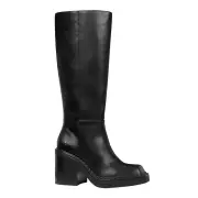 BELOVED BLACK PLATFORM BOOTS