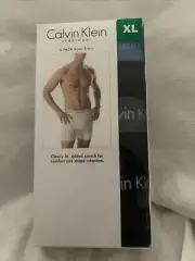 Men 3-Pack Calvin Klein Boxer Briefs Classic Fit CK UnderwearXL