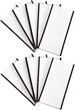 OHPHCALL 10pcs Magnetic Label Display Holders Clip Type Cards for Supermarket Price Tags Easy Install Suitable for Warehouse and Retail Use Replaceable Magnetic Support for Surfaces