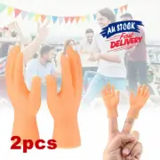2Pcs Game Gift Kids Mini Hands Toy Finger Puppets Party Child Fingers Props Tiny