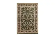 Ash Green Black Rug