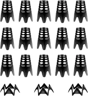 EROMAP Golf Simulator Tees, Indoor and Practice Golf Tees, Plastic Mat Tees, Tall + Short (18Pcs)