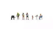 HO Scale people - 15881 - People Camping