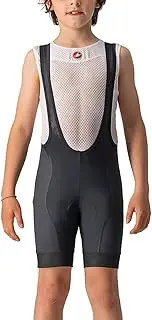 [Castelli] Junior Competizione Bib Short, Black, 6A