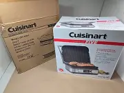 Cuisinart GR-5BP1 Electric Griddler Five LCD Display 5-in-1 Functions New Sealed