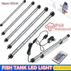 Fish Tank Aquarium Light LED Waterproof Full Spectrum Aqua Lamp RGB 8 Sizes