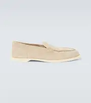[John Lobb] John Lobb Pace suede loafers AU 9 beige