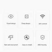 (SN55 SRWiFi Smart Socket PC ABS IP55 Waterproof APP Remote Control Power