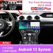 12.3 inch Screen Android Car Radio For Ford Mustang 2015-2020 Carplay Head Unit