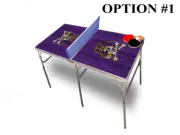 East Carolina University Portable Table Tennis Ping Pong Folding Table w/Accesso