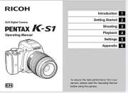 Ricoh Pentax K-S1 Digital SLR Camera 116 Page OWNER 'S OPERATING MANUAL