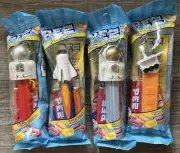 PEZ 2024 Space Mission SET Of 4 - Silver/Gold Astronaut Rover Shuttle