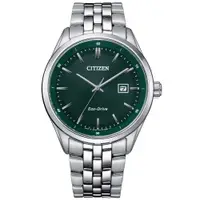 在飛比找蝦皮商城優惠-CITIZEN 綠面質感藍寶石鏡面光動能腕錶BM7569-8