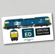 British Rail Class 47 Fridge Magnet 47577 BR Blue Diesel Locomotive ScotRail