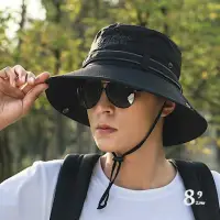 在飛比找momo購物網優惠-【89 zone】日系戶外登山釣魚 漁夫帽 太陽帽 防風帽 