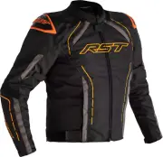 Rst S1 Ce Jacket Blk/Gry/Neon Org Textile Sm