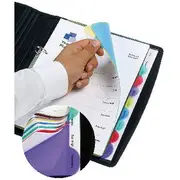Marbig A4 Transparent Divider with 10 Tab View Colour