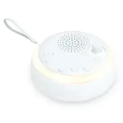 White Noise Machine Mini Baby Sleep Machine Built-In Night Light 16 Soothing Sou