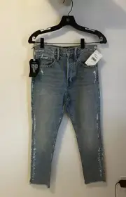 PRPS AMX High Waist Skinny Taper Jeans size 26 NWT