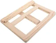 Angoily Portable Book Stand Adjustable Foldable Book Holder Collapsible Lightweight Book Rest Tablet Holder Easel for Textbook Recipe