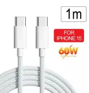USB C Charging Data Cable For 15 16 (Pro & pro Max )Type C To Type C Cable 1m