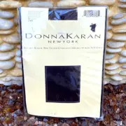 NWT Donna Karan NY Micro Suede Rib Tight Chocolate Brown Medium.