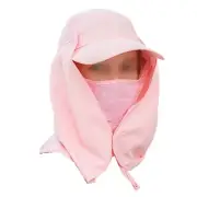 Performance oriented Sun Hat Cap with Detachable Neck Flap for Active Use