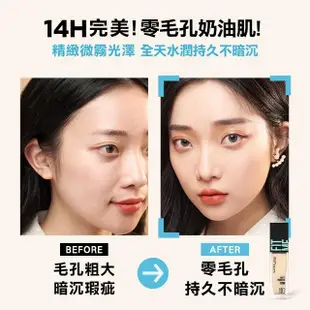 【MAYBELLINE 媚比琳】FIT ME 反孔特霧粉底液全新升級PRO版30ml(3入組)