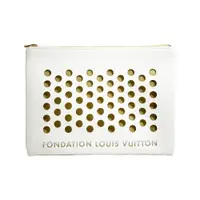 在飛比找誠品線上優惠-Louis Vuitton LV 博物館基金會鏤空圓點手拿包