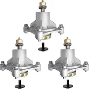 3 pack New 174356 Mower Spindle Assembly Replaces AYP 174356 174358 Husqvarna 532 17 43-56 With Mounting Screws and Blade Mounting Bolt,Mounting Holes are Threaded, Fits AYP 48" Decks 2002 & Newer