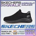 【現貨】網眼透氣超輕 SKECHERS_SLIP ON 運動鞋一腳蹬運動鞋新款休閒時尚 DTUN