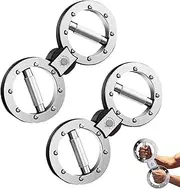 Saker Boxing Forearm Trainer, 8-15 Pounds Adjustable Arm and Shoulder Training, Boxing Forearm Trainer, Arm Strength Training Equipment, Stainless Steel & Electroplated Finish