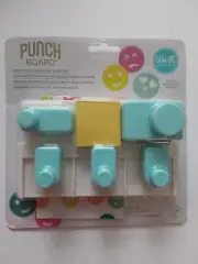 We R Memory keepers emoji punch board and paper pad journaling smile sad express
