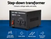 Giantz 500W 240V TO 110V Step Down Stepdown Transformer Voltage Converter AU-US