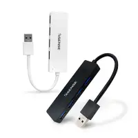 在飛比找Yahoo奇摩購物中心優惠-Esense 高速傳輸4埠 USB3.0 HUB-兩色 (0