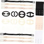 [COLLBATH] 21pc Bra Straps Extenders Set Women's Bra Clip Holders for Bra Strap Extender 3 Hook Bra Extender for Sports Bras
