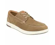 Florsheim Crossover Boat Shoe Men's Elastic Lace Moc Toe Boat Shoe