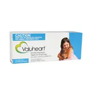Valuheart Blue Monthly Heartworm Tablets for Small Dogs up to 10kg (6 tablets)
