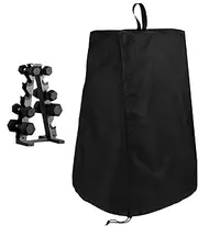 Weight Rack Cover Dumbbells, Triangle Storage Protection, Waterproof Shield Strength Training Equipment,16.61x14.96x27.95 Inches, Compact Design for Home Gym