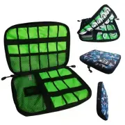 Gadget Organizer USB Cable Storage Bag Travel Digital Electronic Accessories Pou