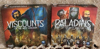 Viscounts & Paladins of the West Kingdom Board Game Bundle