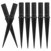 10 Pcs Ground Luminous Lamp Spikes for Solar Lights Decoration Stakes