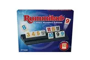Pressman Rummikub Large Numbers Edition - The Original Rummy Tile Game Blue, 5"