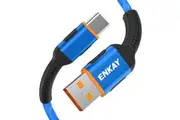 Type-C Data Transfer 2.4A 1m Charging Cable Blue