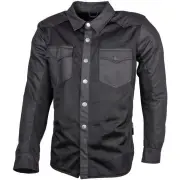 Lynx Mesh Black Motorcycle Riding Shirt