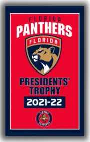 Florida Hockey Team Home Decor Flag 90x150cm 3x5ft Panthers Trophy Best Banner