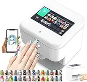 QLXYYFC 3D Nail Printer Machine, Multifunction Nail Art Printer Machine,Tabletop Nail Art Printing Machine for Nail Salon/Nail Lovers
