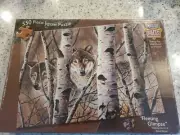 David Wenzel Art "Fleeting Glimpse Wolf" 550 Piece Puzzle - Sealed